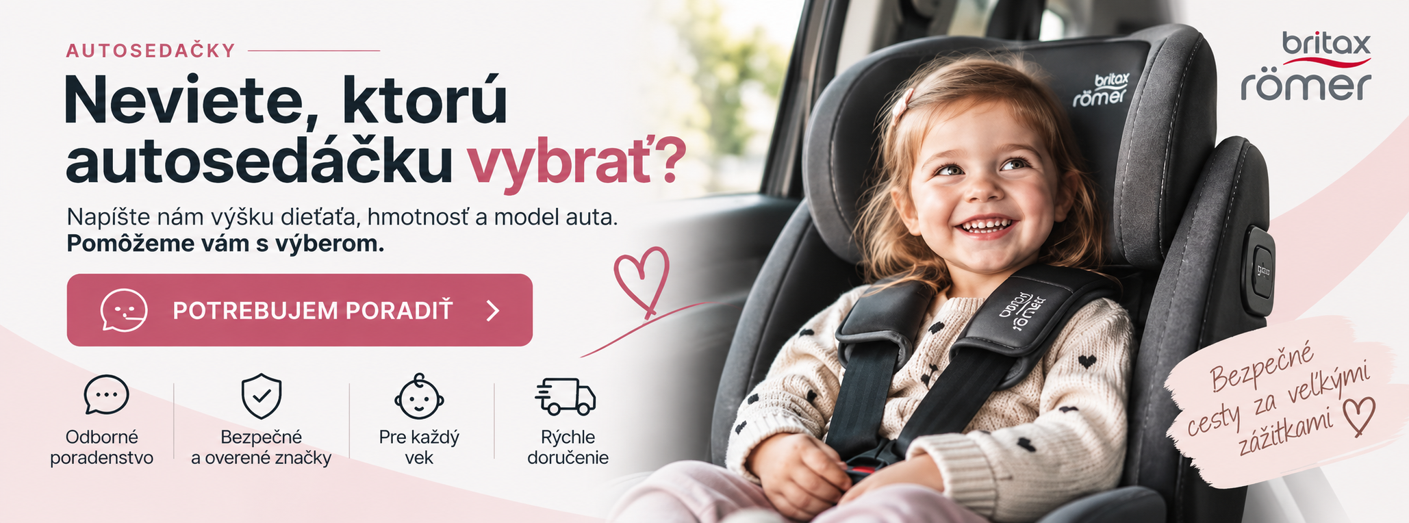 Detské autosedačky – poradenstvo pri výbere